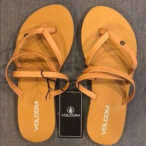 Tan sandals